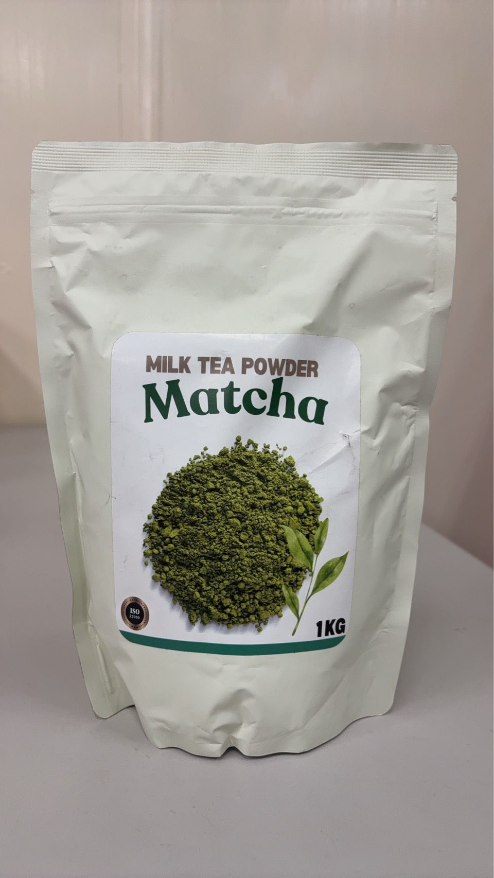 milk tea powder-matcha