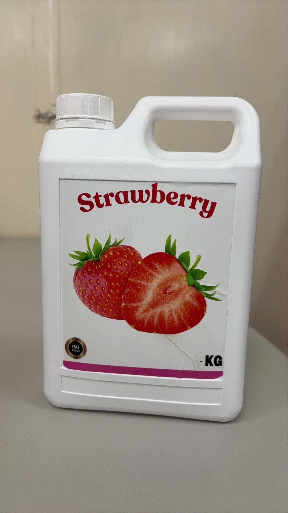 Strawberry juice concentrate