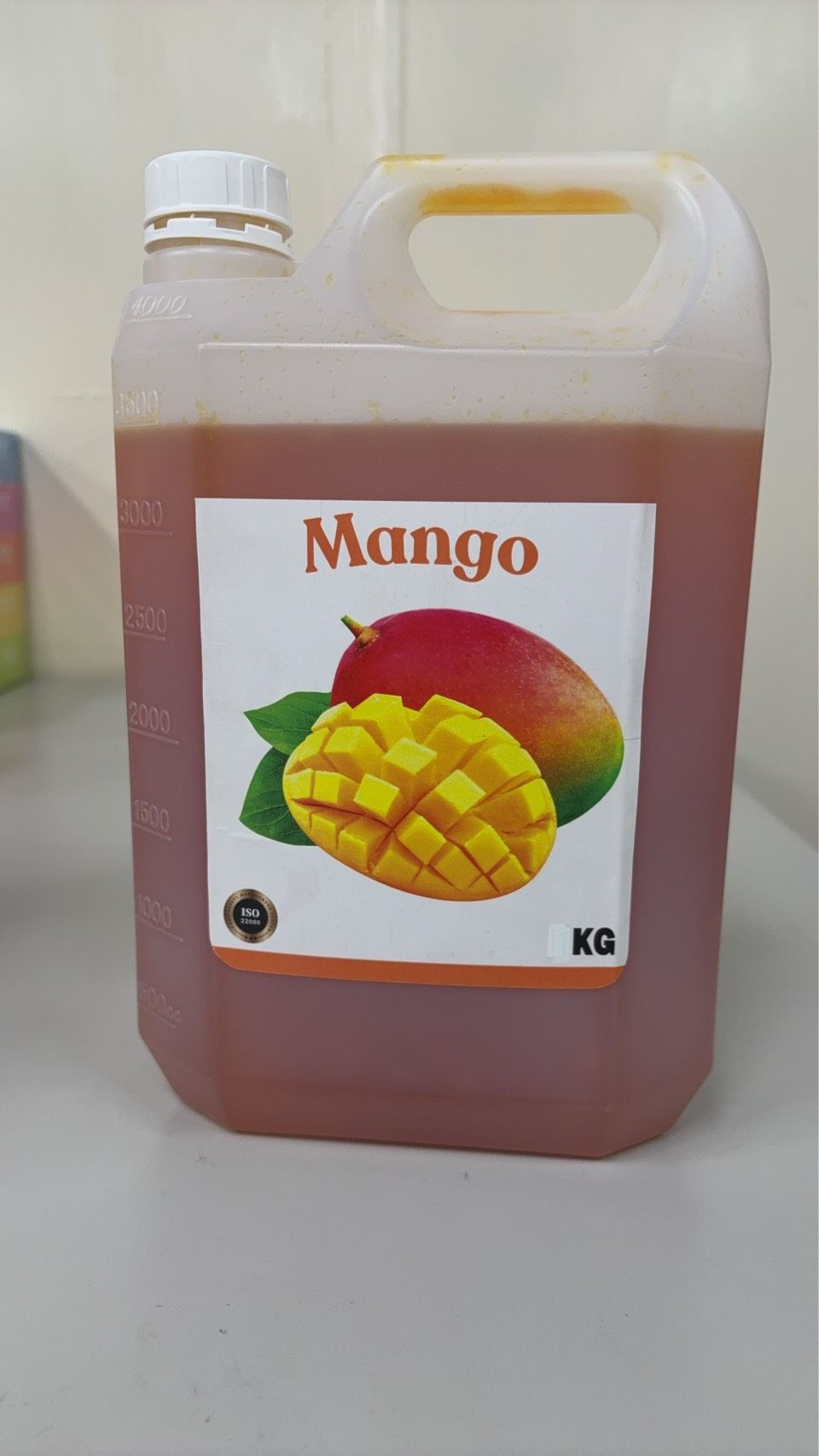 Mango juice concentrate
